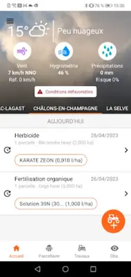 Farmer android App screenshot 2